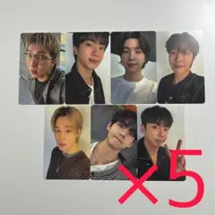 BTS ARIRANG 日本weverse特典トレカ 7種コンプ ホルダー付×5 - メルカリ