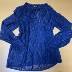 【最終】　サントロペ　SAINT TROPEZ　ブラウス　フォーマル　長袖　M