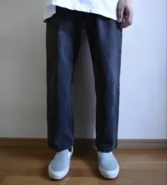 USA製 90s リーバイス550 W34 ブラックデニムパンツ ブラック