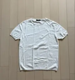 極美品】beamsf ニット Tシャツ 白50 ジョンスメドレー - メルカリ