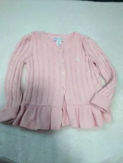 ラルフローレン 女の子 90cm カーディガン ケーブルカーディガン ニット