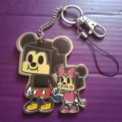 未使用 D24 TOKYO Disney SEA ミッキー&ミニー キーホルダー