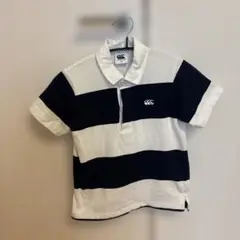 Canterbury ポロシャツ 120cm ホワイト/ネイビー