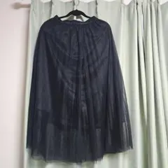 GU ブラック チュールスカート Mサイズ