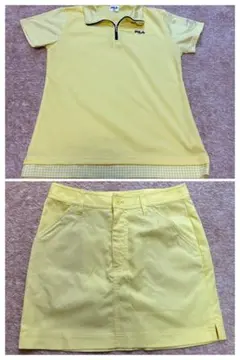 【値下げ】FILA イエローポロシャツ
