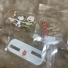 スヌーピーオリジナル神戸店限定商品「神戸iMAP」アクリルダイカットスタンド