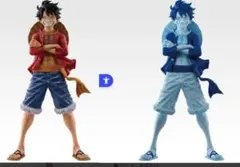 ミ*ゴ様 ベースショップくじ ルフィフルカラーフィギュア賞　ラストワン賞　セット