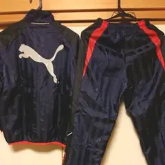 【お値下げ中】プーマ  裏トリコットウーブンジャケットパンツ 上下 140