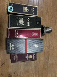 Y*L様 豪華古酒5本箱付セット未開栓レミーマルタンカミュバランタインオタール騎のサムネイル