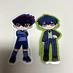 ブルーロック ダイカットステッカー 2点セット 潔世一 烏旅人