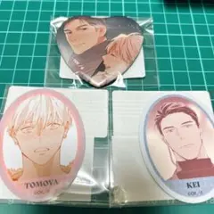 オフステージラブサイド　オンラインくじ　大島かもめ　ステッカー　缶バッジ