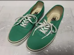 【メンズ】VANS AUTHENTIC オーセンティック スニーカー グリーンのサムネイル