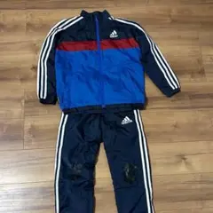 アディダス　ウインドウブレーカー　上着140ズボン130