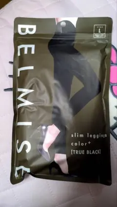 BELMISE スリムレギンス Lサイズ トゥルーブラック