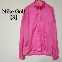 Nike Golf【S】レディースジャケット ピンク 薄手 通気性 メッシュ
