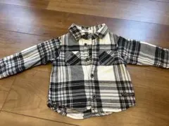 BREEZE チェック柄シャツ サイズ80