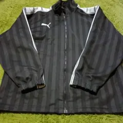 Puma ストライプ柄 フルジップジャケット S-M