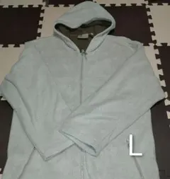 L メンズ フリース ジャケット もこもこ アウター