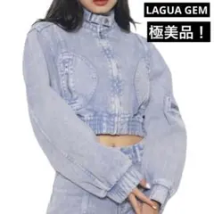 【極美品！】LAGUA GEM CANCER DENIM BZ デニムブルゾン