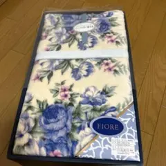 FIORE 花柄 綿毛布140×200cm