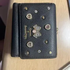 Samantha Vega Kuromi 三つ折り財布 ブラックのサムネイル