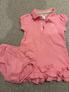 Ralph Lauren ピンク ポロワンピース 12M