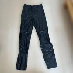 H&M フェイクレザーレギンス