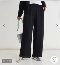いのうえまいさん着用Right-onカットジャガードパンツ　M