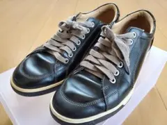 COLE HAAN レザー　スニーカー　黒　８ 1/2