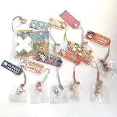 【ハローキティ】ご当地根付キーホルダー　11点セット