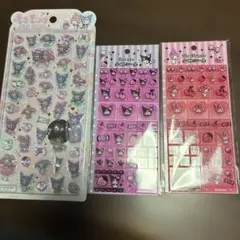 マイメロ　クロミ　うるちゅるポップシール　タイルシール