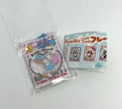 サンリオ シャカシャカフレークシール風チャーム リトルツインスターズ キキララ