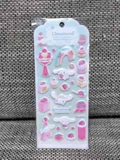 海外限定　シナモロールぷっくりシール②