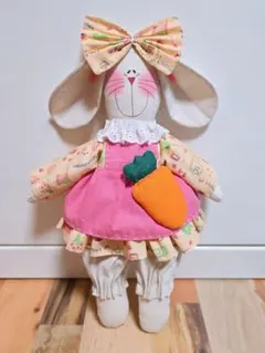 カントリードール/うさぎ/人形/アメリカン/ぬいぐるみ/雑貨/置物/可愛い