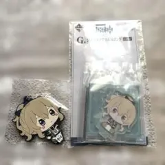 原神一番くじ ジン アクリルスタンド・ラバーキーホルダーセット