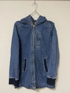 【春服】x-girl フード付きデニムジャケット