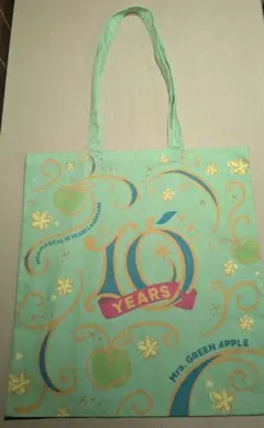 Mrs. GREEN APPLE 10周年 POPUP トートバッグ グリーン