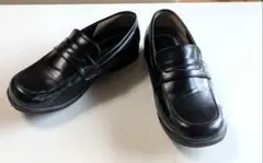 21.5cm 22cm ローファー フォーマルシューズ ブラック 黒