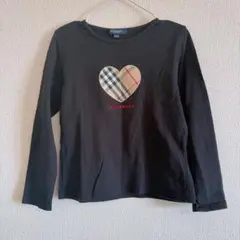 BURBERRY バーバリー ブラック 長袖カットソー 120A