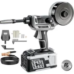 溶接機 半自動ノンガスMIG溶接機AC100-110V 0.8mm1.0mm対応 - メルカリ
