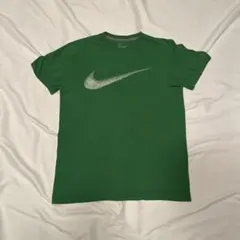 Nike ナイキ デカロゴ ビッグスウッシュ Tシャツ グリーン L