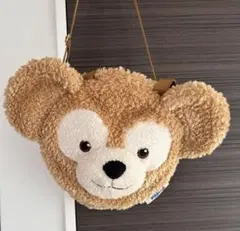 限定値下げダッフィー顔型バッグ フリース素材