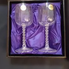 cristal d'arques ワイングラス 2個セット