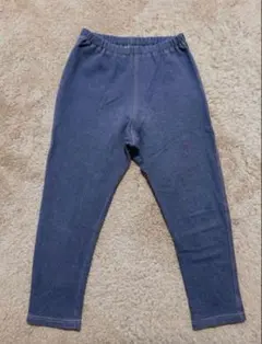 ユニクロ　デニム調　レギンス　パンツ　ストレッチ