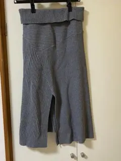 SLYリブニットスカート　試着のみ