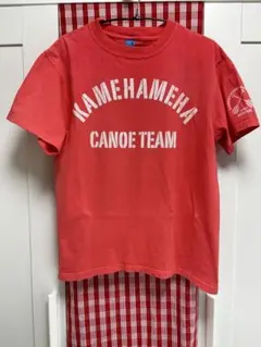 美品 Mサイズ KAMEHAMEHA CANOE TEAM Tシャツレッドのサムネイル