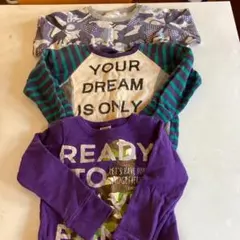 男の子 トレーナー110cm ３枚セット