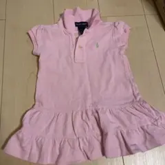 Ralph Lauren 半袖ワンピース 18M ピンク