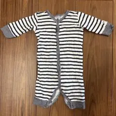 PETIT BATEAU ストライプロンパース 60サイズ