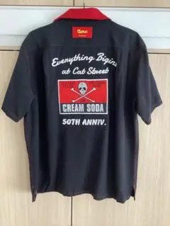 CREAM SODA ボウリングシャツ L クリームソーダ50TH ANNIVのサムネイル